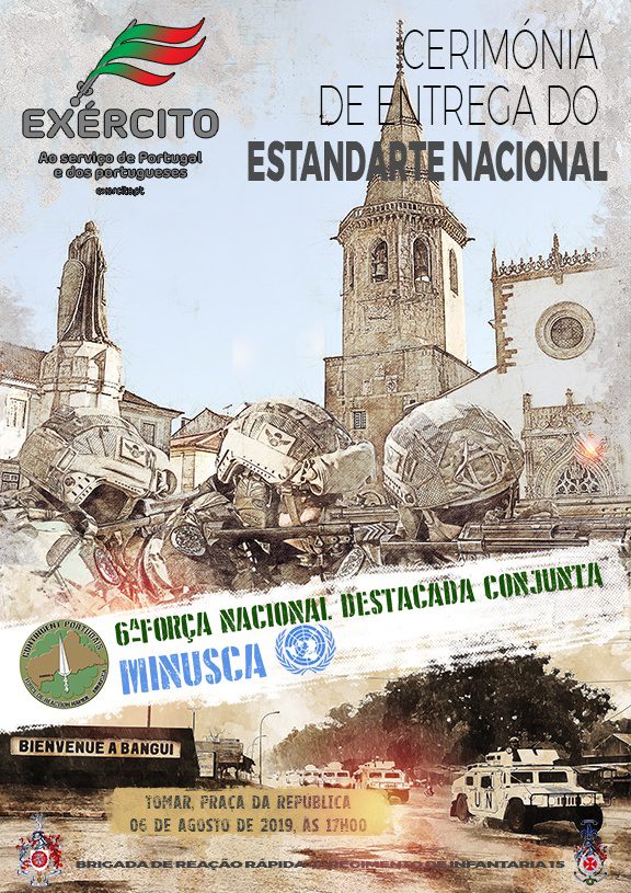 Entrega do Estandarte da 6FND DCSI