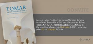 Lancamento livro A Sinagoga de Tomar convite 05