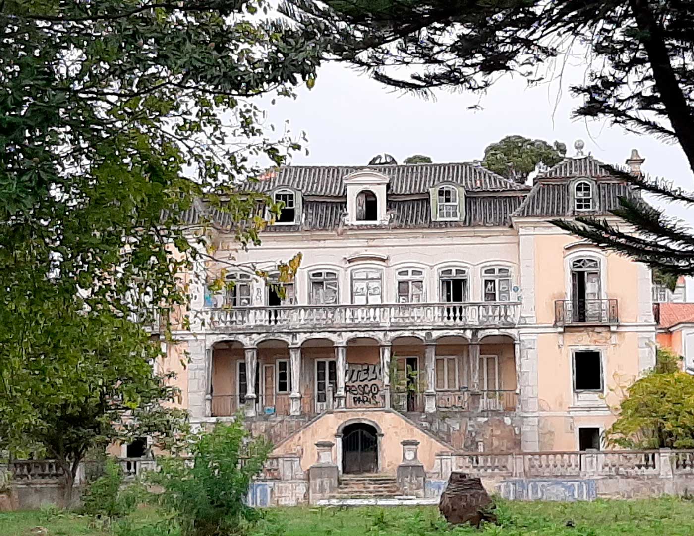 Palacio das Aguias ou Quinta das Aguias na Rua da Junqueira2 Palacio das Aguias ou Quinta das Aguias na Rua da Junqueira2