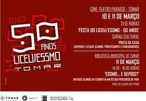 CARTAZ 50 ESSMO ATIVIDADES 10 e 11