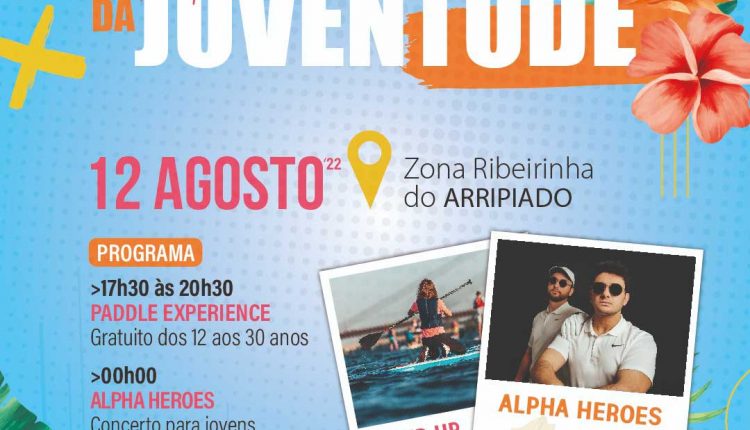Chamusca Dia Internacional da Juventude Cartaz