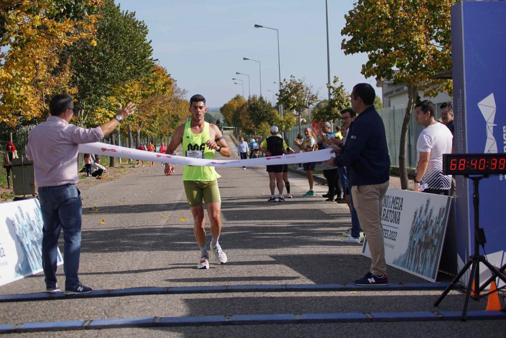 Joao Ferreira . vencedor da Meia Maratona