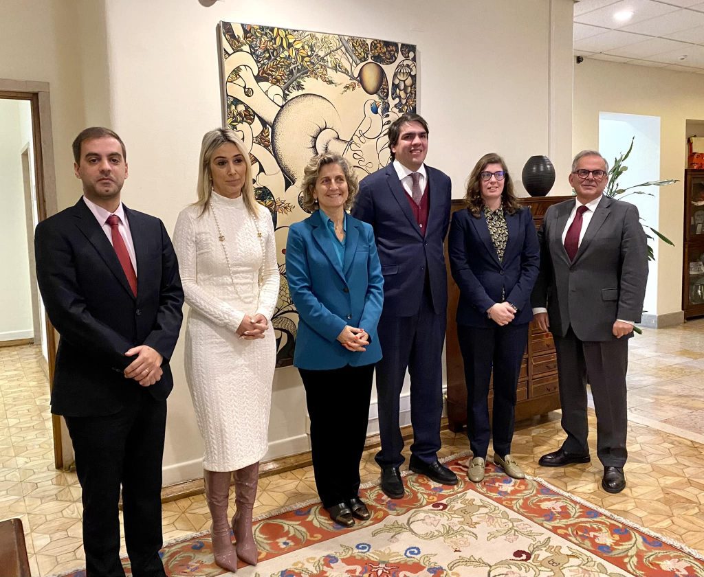 Reuniao com Ministra da Coesao