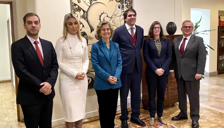 Reuniao com Ministra da Coesao