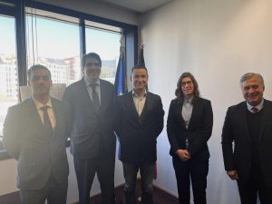 Reuniao com Ministro das Infraestruturas Reuniao com Ministro das Infraestruturas