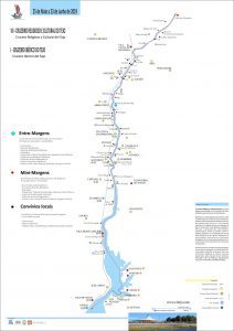 Mapa do percurso do IX Cruzeiro Mapa do percurso do IX Cruzeiro