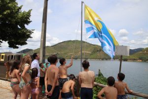 BandeiraLago azul