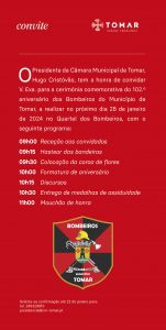 convite bombeiros