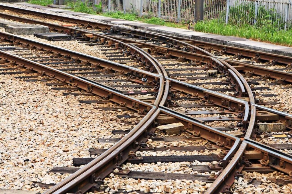 manobras ferroviárias trilhos