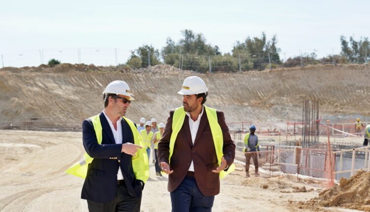 Visita às obras