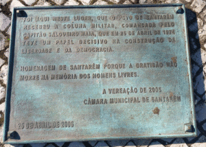 "Cravos para Salgueiro Maia" cerimónia no dia 25 de Abril em Santarém