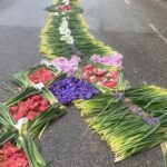 Olalhas mostra arte na decoração das ruas para o culto do Senhor dos Passos