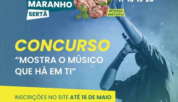 O Festival de Gastronomia do Maranho (17-20 de julho) traz este ano uma novidade – o concurso “ Mostra o Músico que há em ti ”, cujos vencedores terão oportunidade de abrir o palco principal para grandes nomes do panorama musical português como Miguel Araújo, Pedro Abrunhosa, Nininho Vaz Maia ou Camané. O concurso destina-se a todos os interessados com idade igual ou superior a 16 anos, e podem participar a solo ou acompanhados de apenas um músico. As inscrições já estão a decorrer, podendo ser feitas até dia 16 de maio (inclusive).