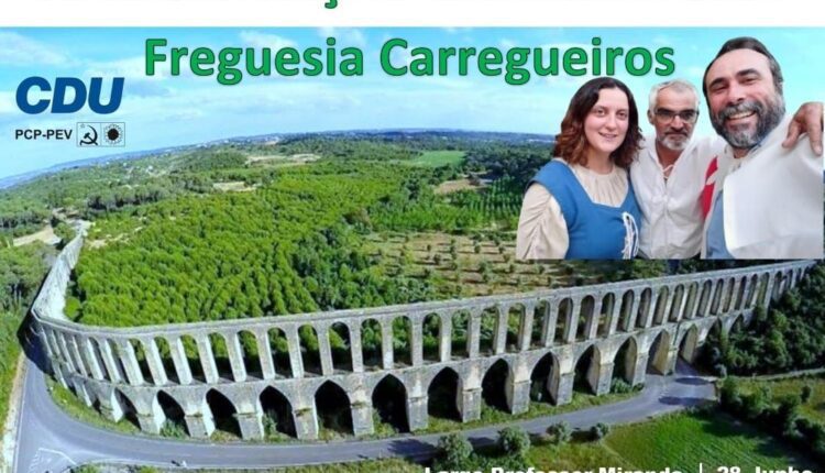 O candidato à Assembleia de Freguesia de Carregueiros é Francisco Santos, que se recandidata ao segundo mandato