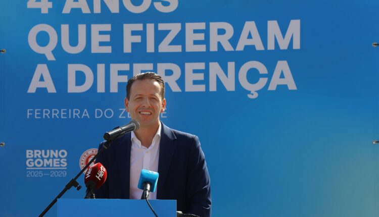 Bruno Gomes apresentou candidatura com o foco nos "4 anos que fizeram a diferença"