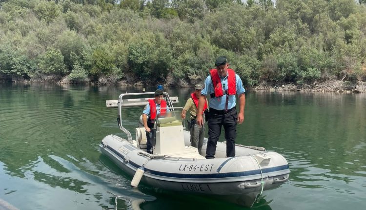 GNR realiza ações de fiscalização na Albufeira do Castelo do Bode e no rio Tejo