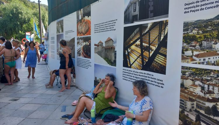 Paienel com informação cultural do concelho de Ourém