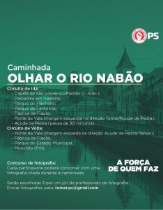 PS lança desafio: Uma Caminhada para Olhar e Reflectir sobre o Nabão 