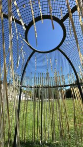 Vandalizaram esculturas no parque de esculturas contemporâneas da Barquinha