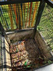 Vandalizaram esculturas no parque de esculturas contemporâneas da Barquinha