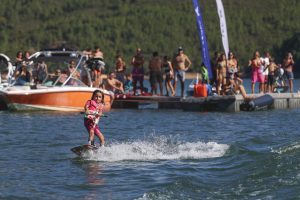 Wakeboard fez história no Trízio