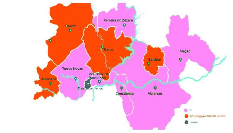 Câmara da Golegã já tomou posse, Tomar é uma das últimas a passar o testemunho