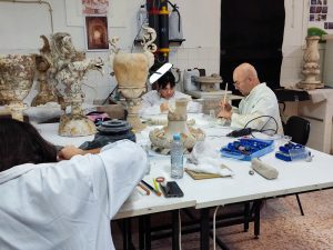 Tesouros do Palácio da Pena ganham nova vida no laboratório do Instituto Politécnico de Tomar