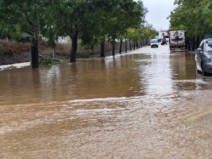 Depressão Cláudia deixou marcas em Abrantes, Sardoal e Vila de Rei. Desalojados, inundações de estradas e casas. Ribeiras fora do leito.