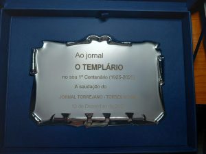 «Torrejano» destaca Centenário do jornal O Templário