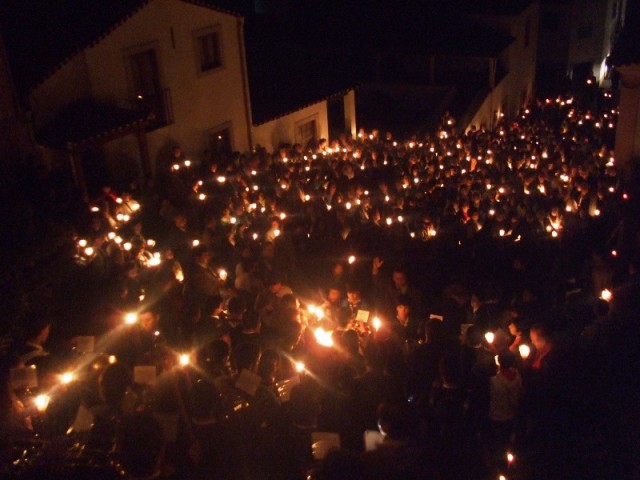 Via Sacra noite