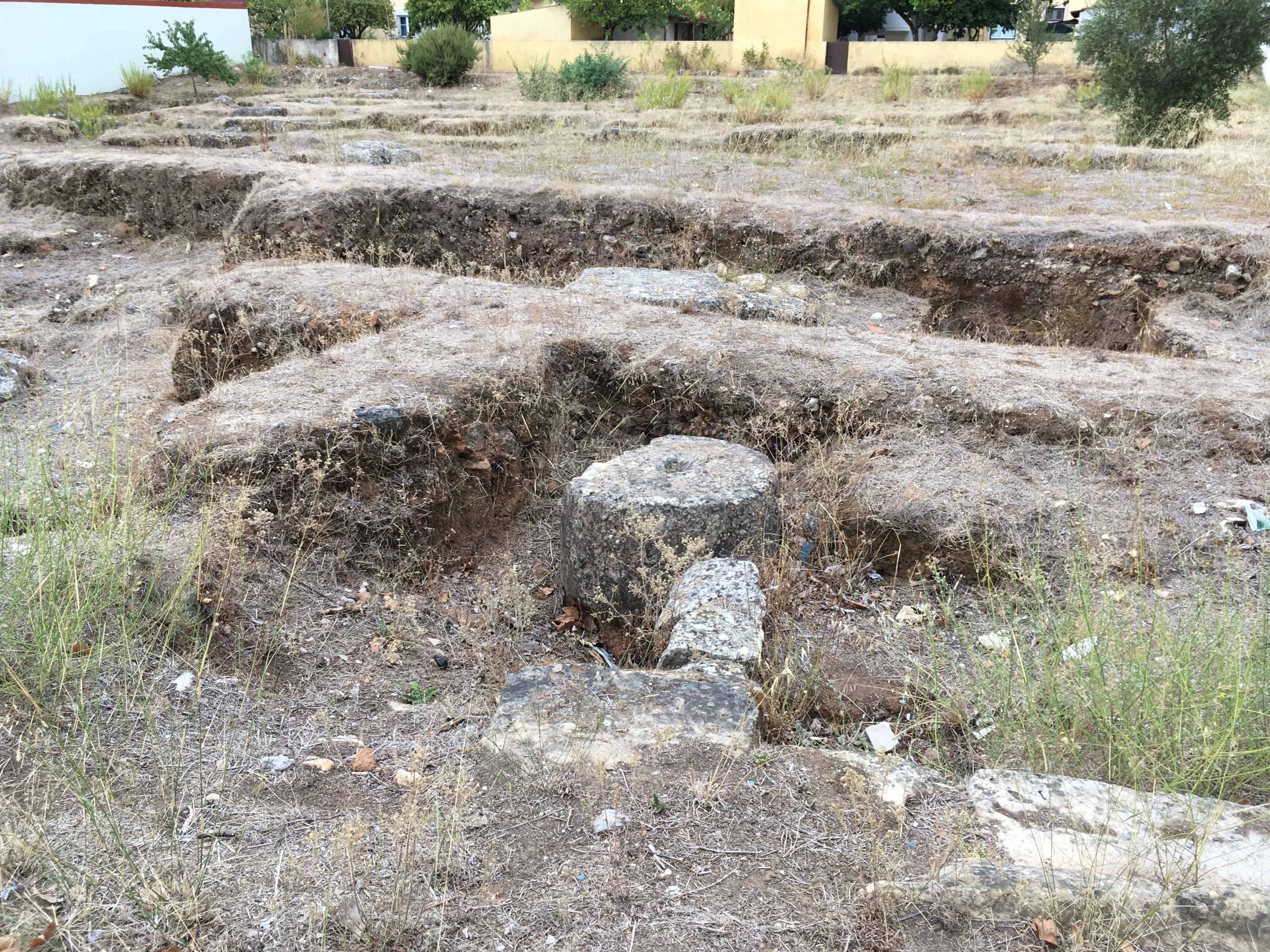 Ruinas do forum romano de Tomar