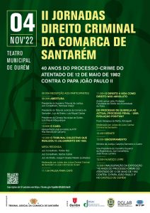 Poster Jornadas Direito Criminal Nov 2022
