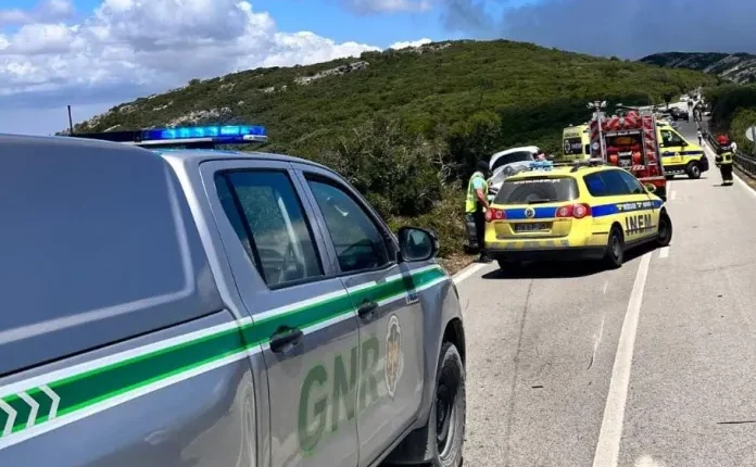 Acidente Serra Arrabida Junho 2023