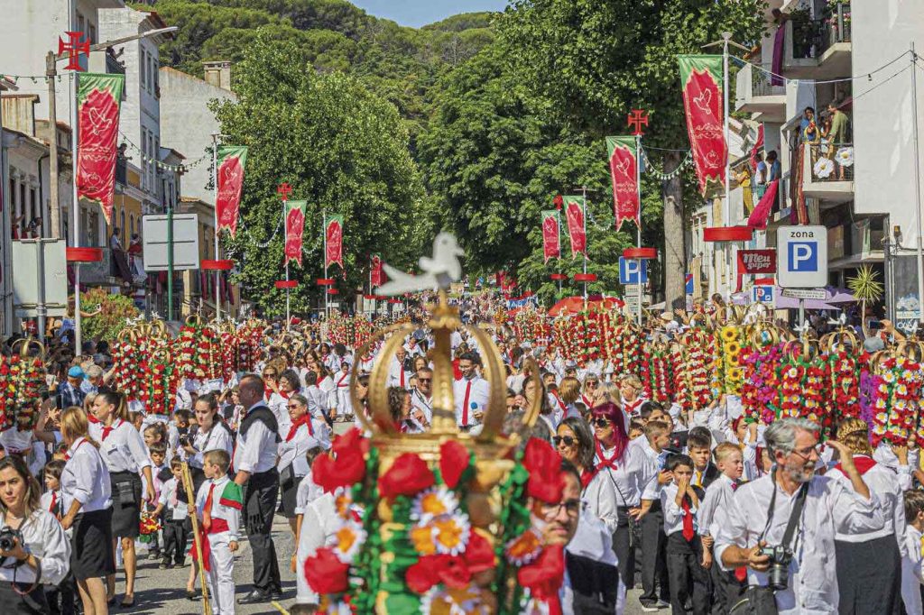 Festa dos Tabuleiros 2023 Cortejo dos Rapazes