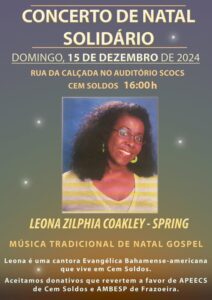 Leona concerto solidário em >Cem Soldos 