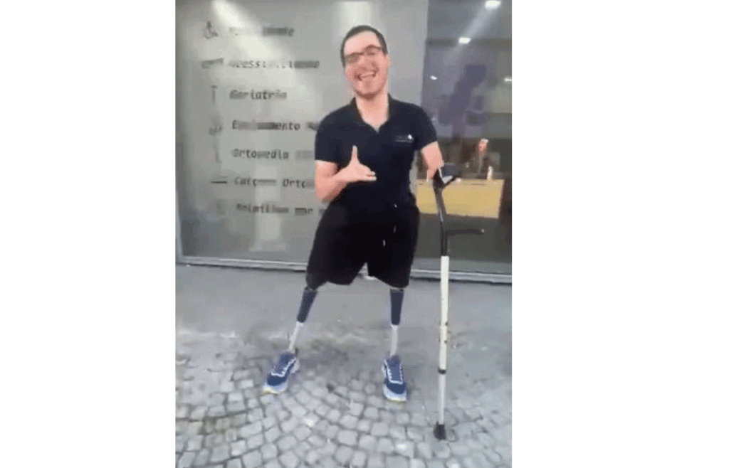 Um exemplo de superação