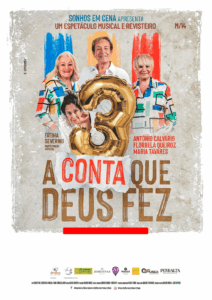 Florbela Queiroz, António Calvário, Maria Tavares e Fátima Severino apresentam «Três, a conta que Deus fez».