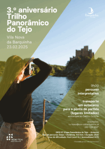 Barquinha vai assinalar 3.º aniversário do Trilho Panorâmico do Tejo