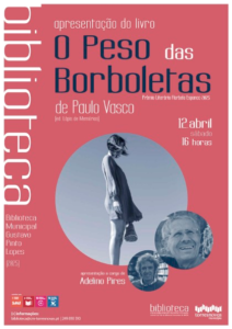 Dia 12 de abril na Biblioteca Municipal Gustavo Pinto Lopes, em Torres Novas.