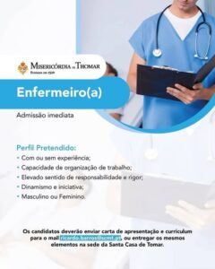 Misericórdia de Tomar quer contratar