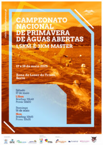 Trízio acolhe Campeonato Nacional de Águas Abertas 