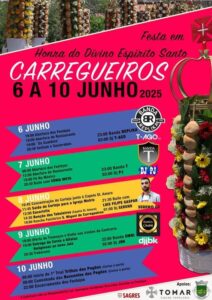 Carregueiros vai engalanar-se para a Festa em Honra do Divino Espírito Santo 
