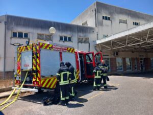 Helicópteros da Força Aérea fazem testes no heliporto do Hospital de Tomar