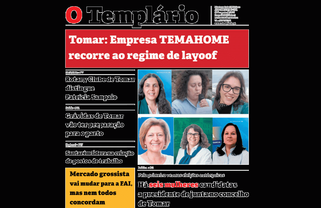 Veja aqui os principais destaques do Jornal O Templário