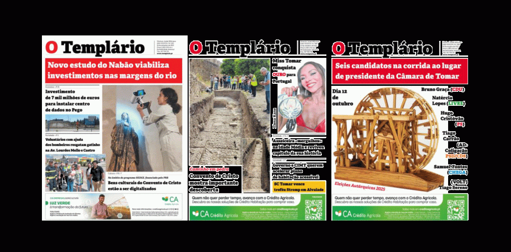 O Templário «vai à escola e ao Convento de Cristo»