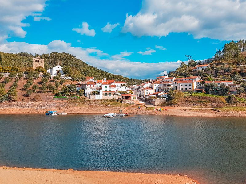 nível da água em Dornes está baixo