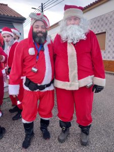Mas não foi só a Linhaceira que viu passar tão colorido cortejo, os Pais Natal deslocaram-se também à localidade de Asseiceira e Santa Cita