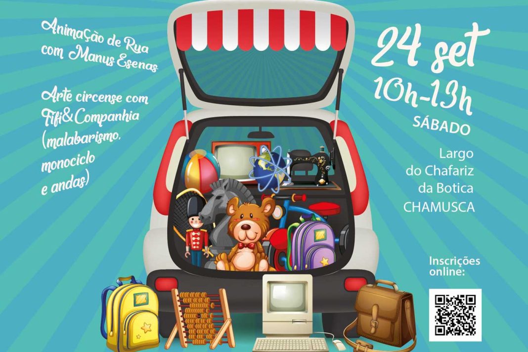 Chamusca recebe a terceira edição do evento “Mercadinho da Bagageira”, no próximo sábado