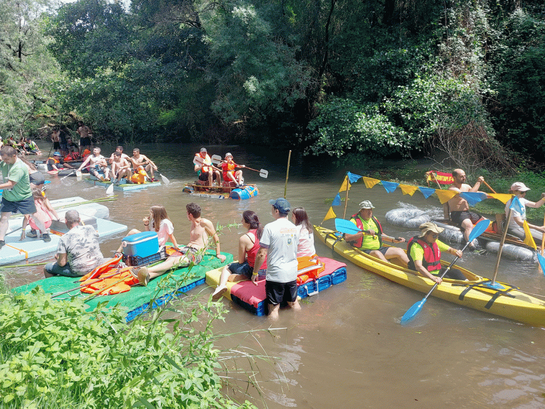 Descida do Nabão em jangadas improvisadas, dia 16 de junho, promete muita adrenalina