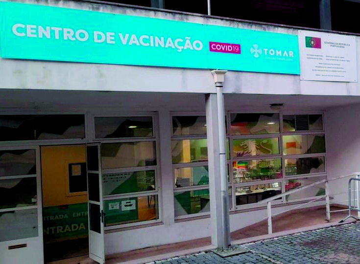 Centro de Vacinação de Tomar já administrou 91.968 vacinas contra a Covid 19
